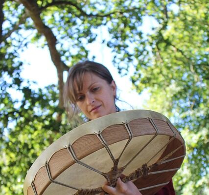 Shamantrummor och myskgräs